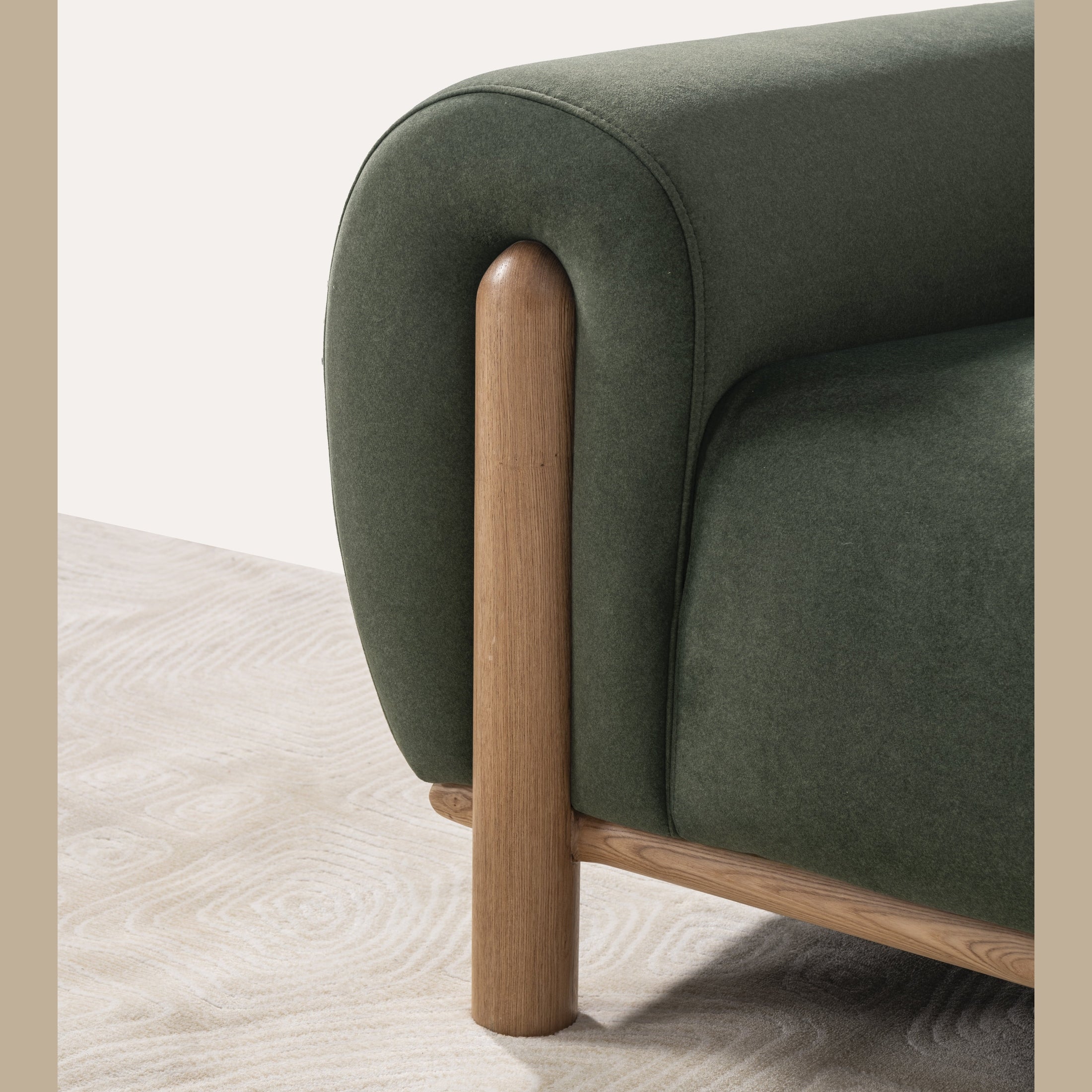 Elowen Premium Velvet Sofa
