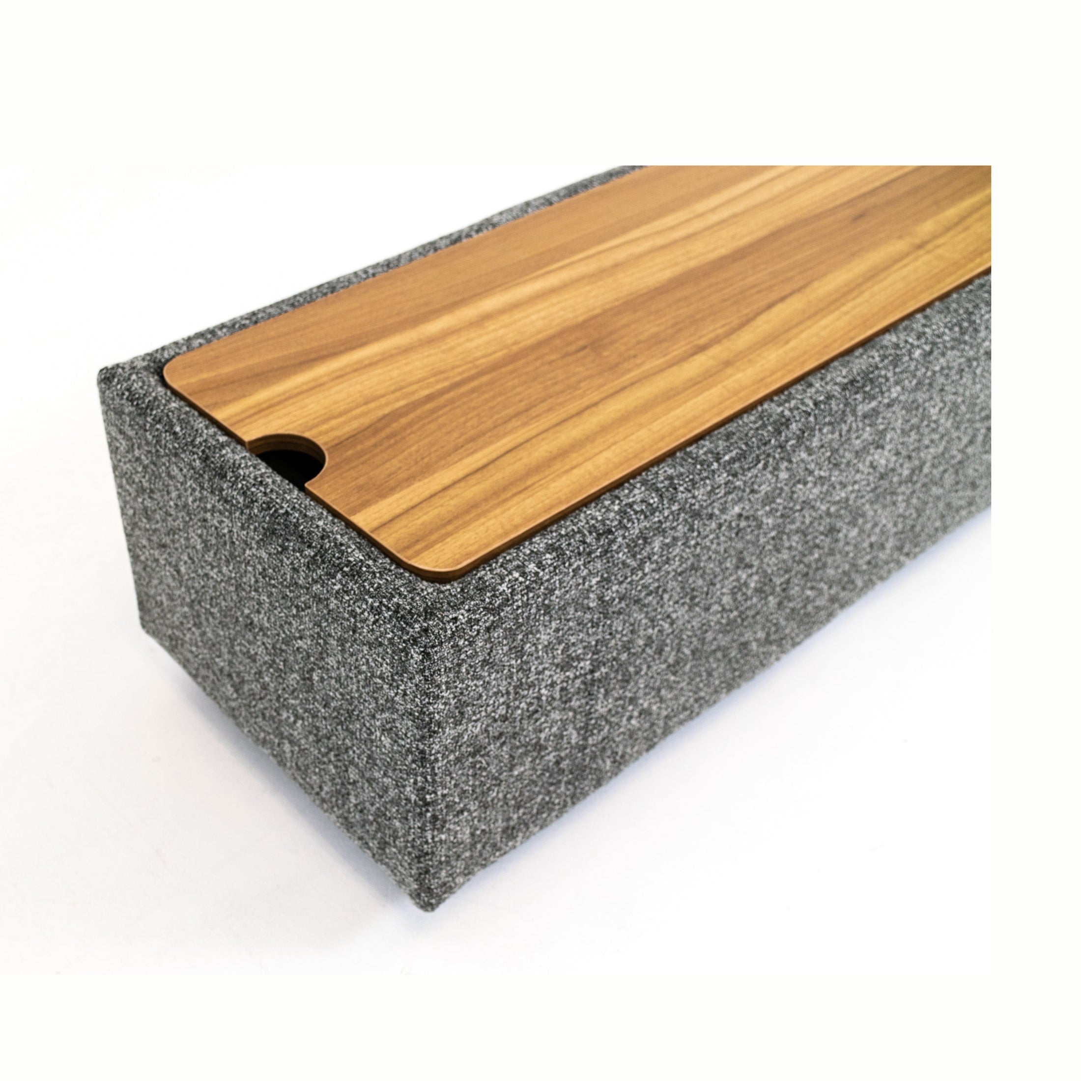 FLOOR MODEL Marliss Console with Storage -Vinci Ash