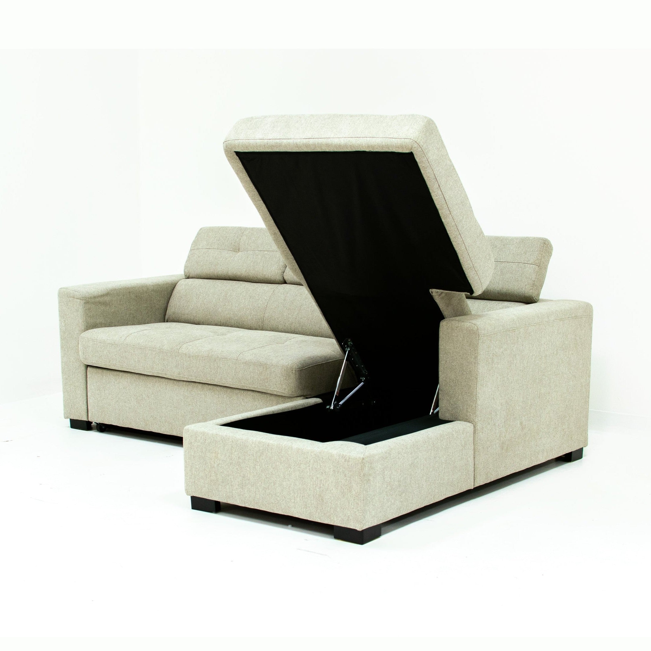 Randall Sleeper Sectional - Popstitch Dove