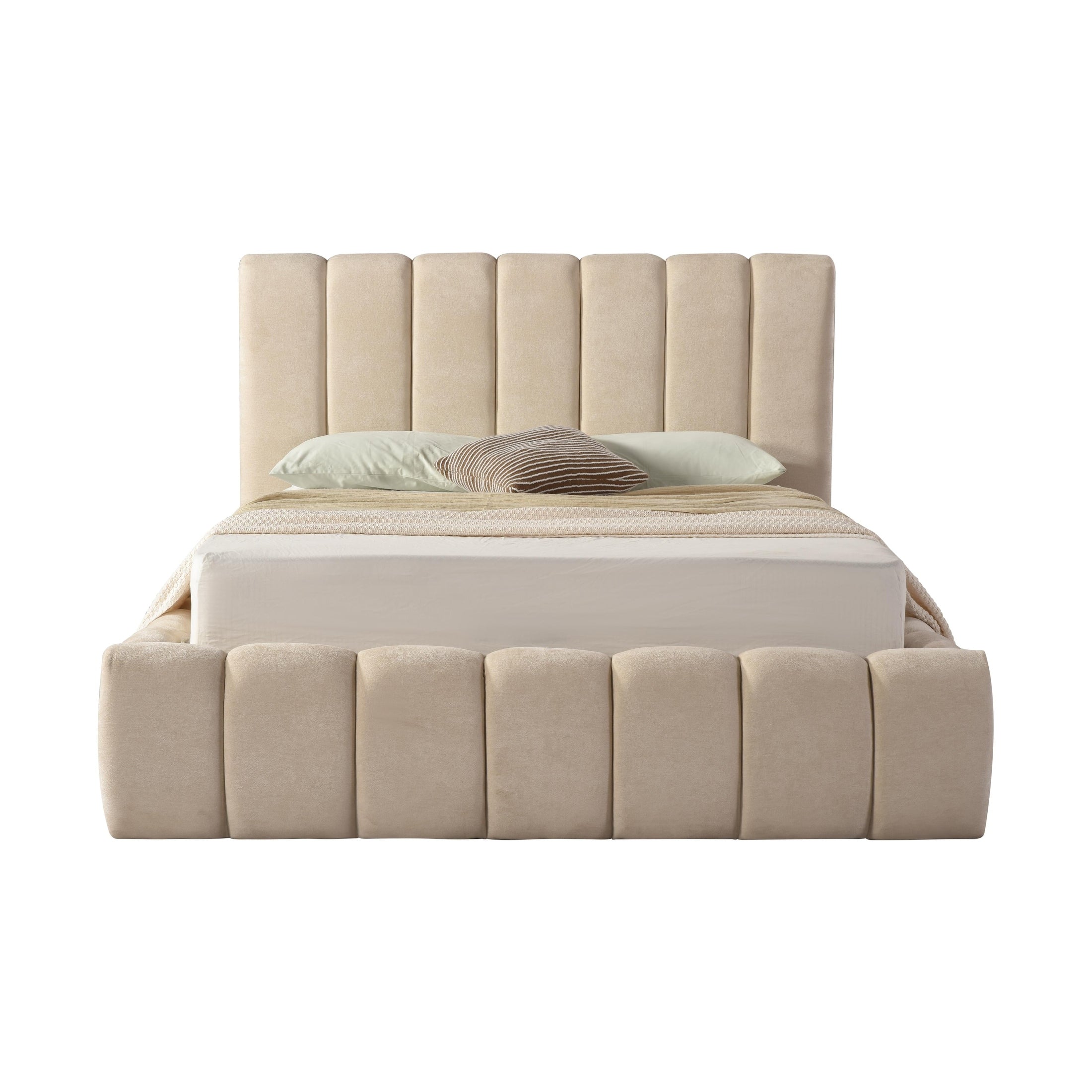 Ruska Upholstered Storage Bed with Gas Lift