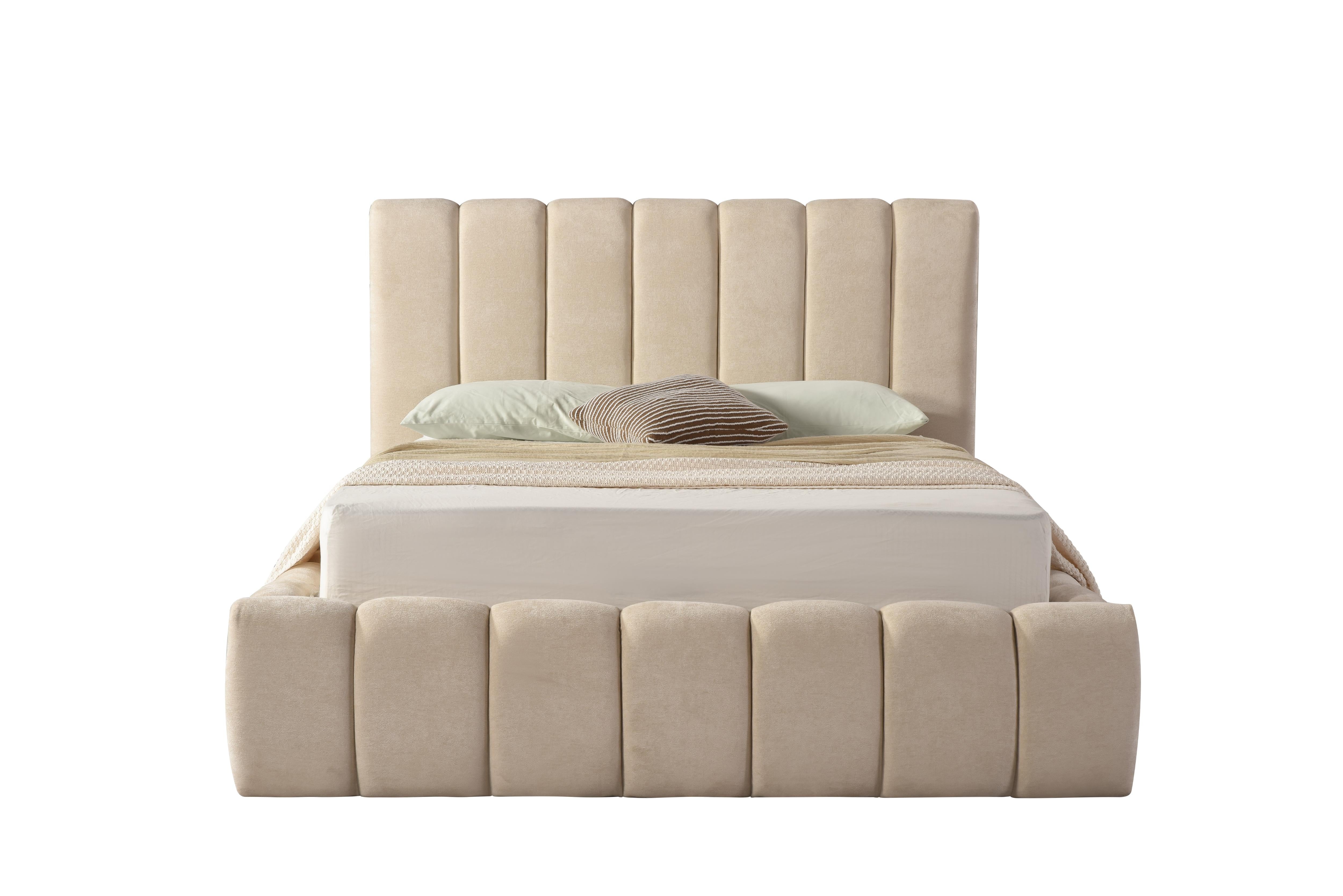 Ruska Upholstered Storage Bed with Gas Lift