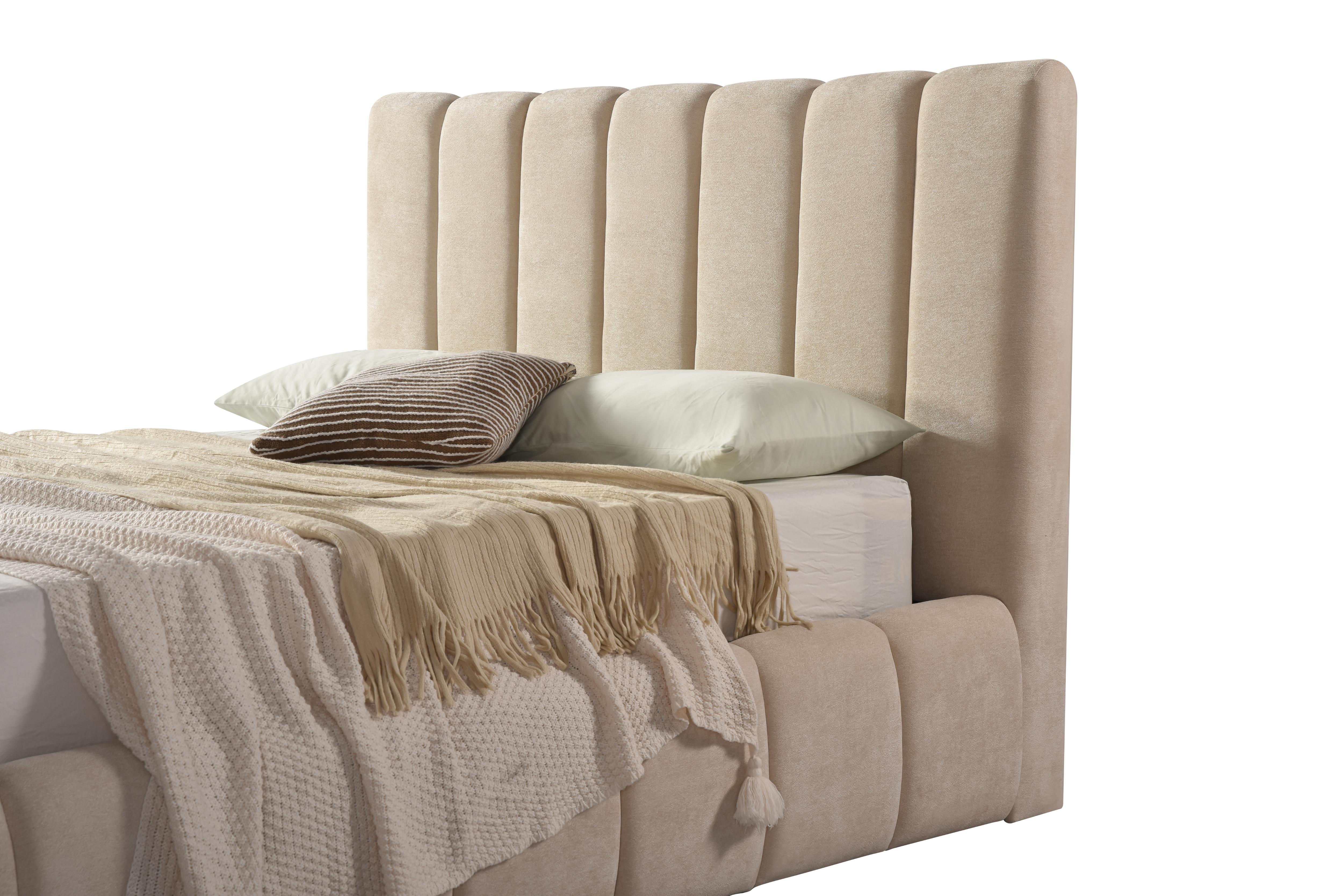 Ruska Upholstered Storage Bed with Gas Lift