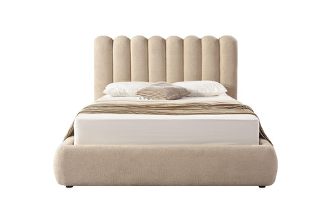 Mia Upholstered Hydraulic Storage Bed