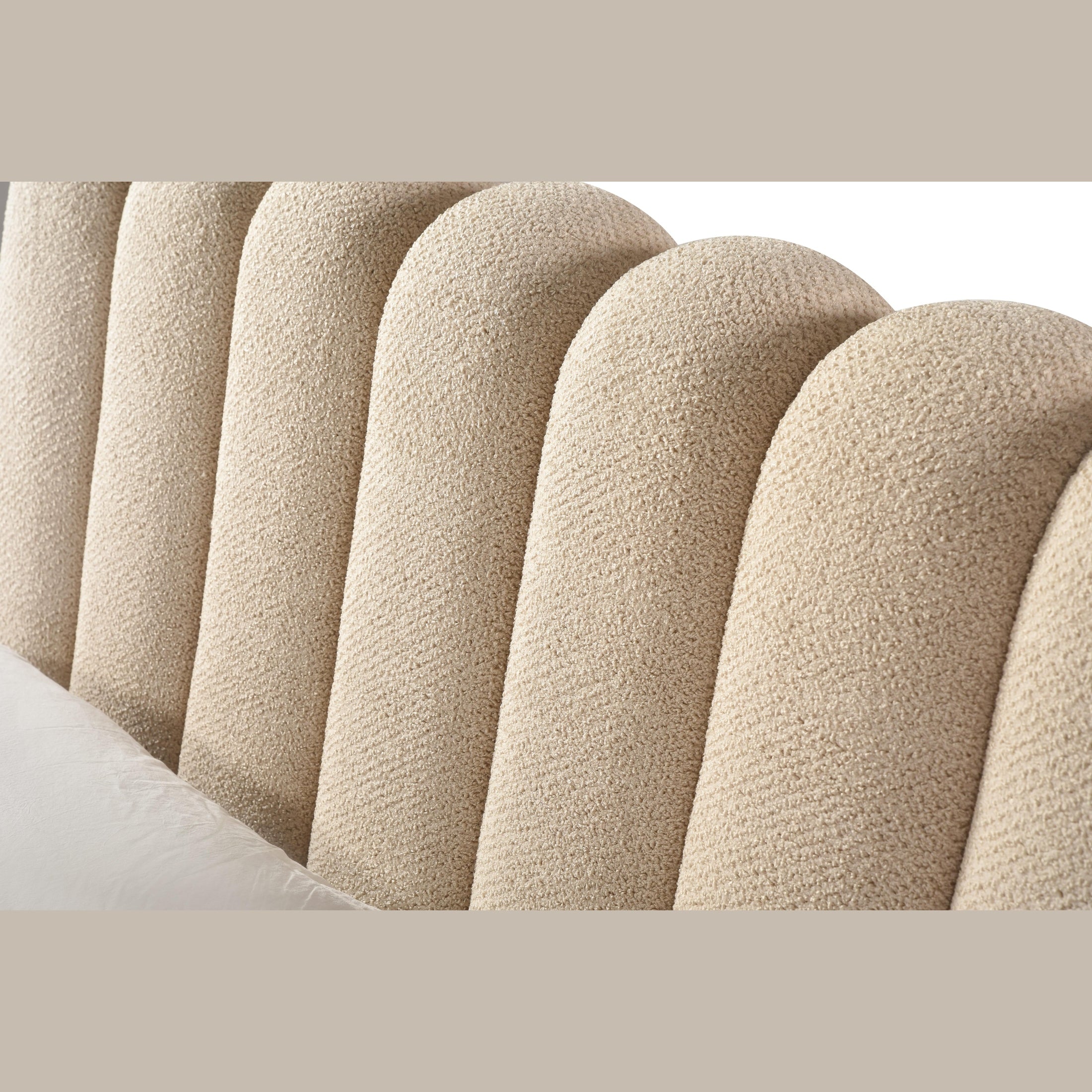 Mia Upholstered Hydraulic Storage Bed
