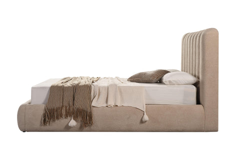 Mia Upholstered Hydraulic Storage Bed