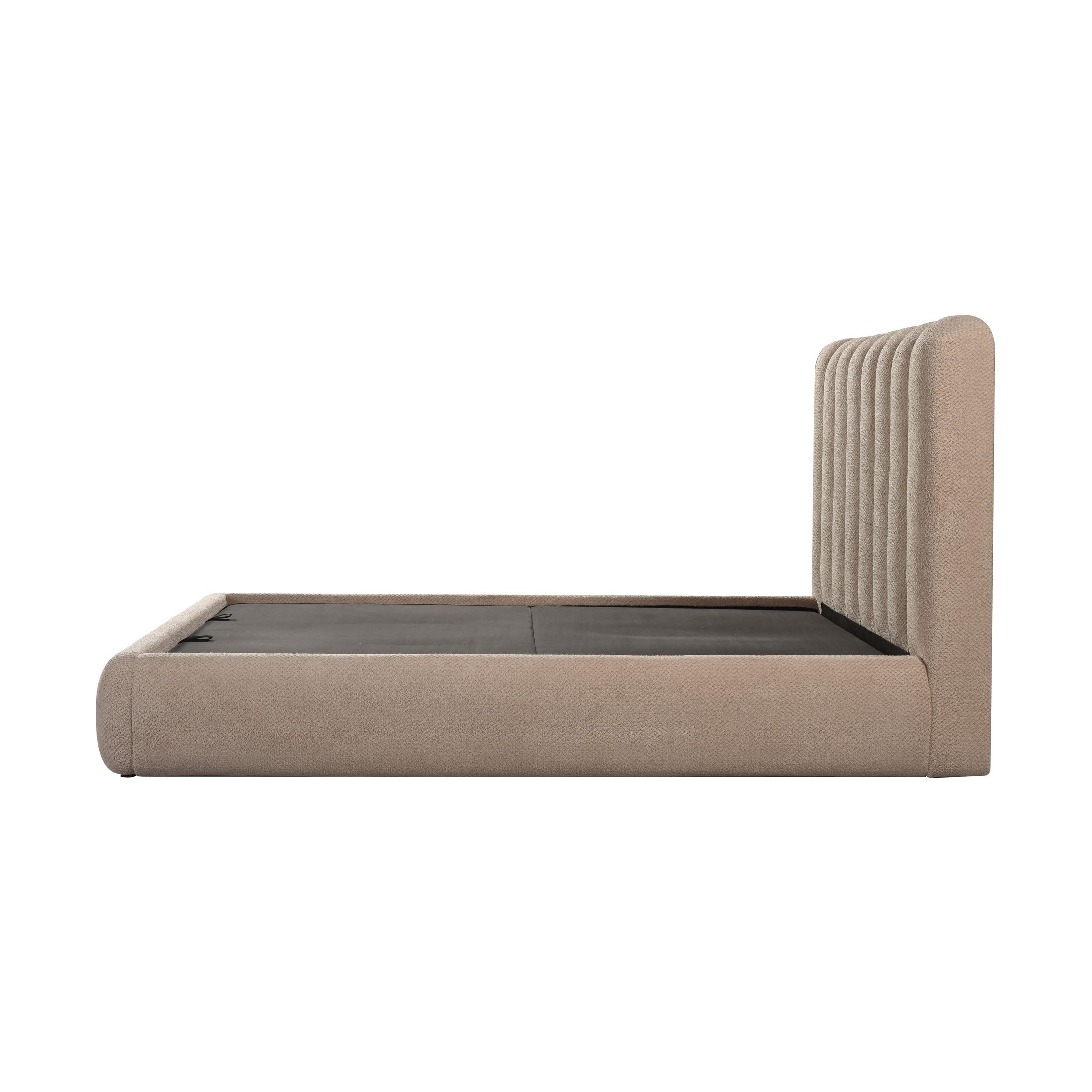 Mia Upholstered Hydraulic Storage Bed