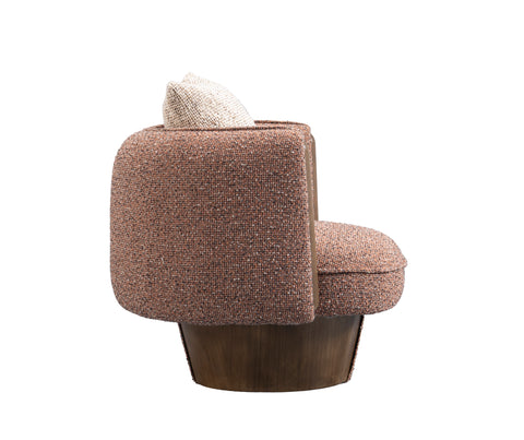 Aylin Curved Accent Chair