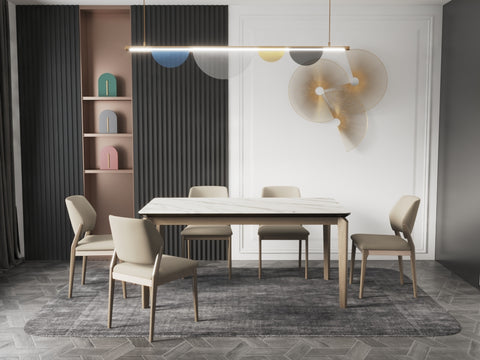 Aalto Dining Table and alto dining chairs
