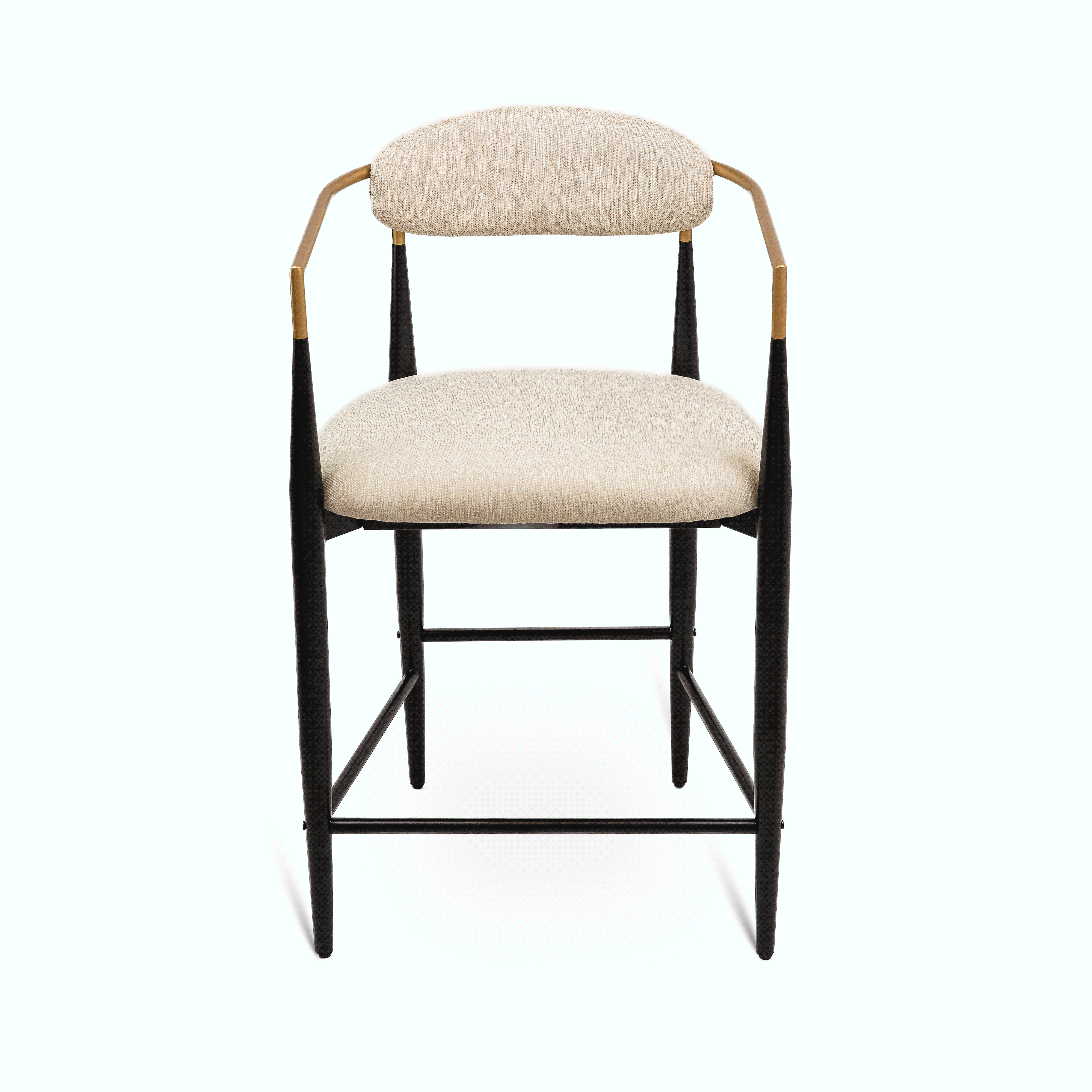 Pilla Counter Stool - Modern & Contemporary - Beige