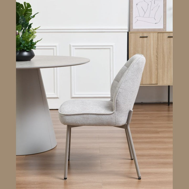 Alexios Round Matt Finish Dining Table