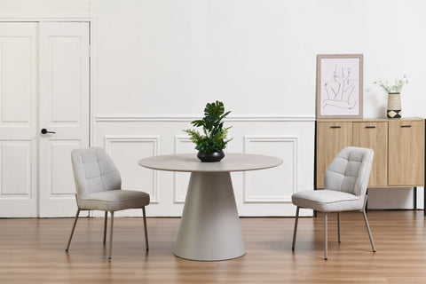 Alexios Round Matt Finish Dining Table