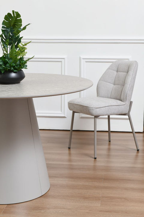 Alexios Round Matt Finish Dining Table