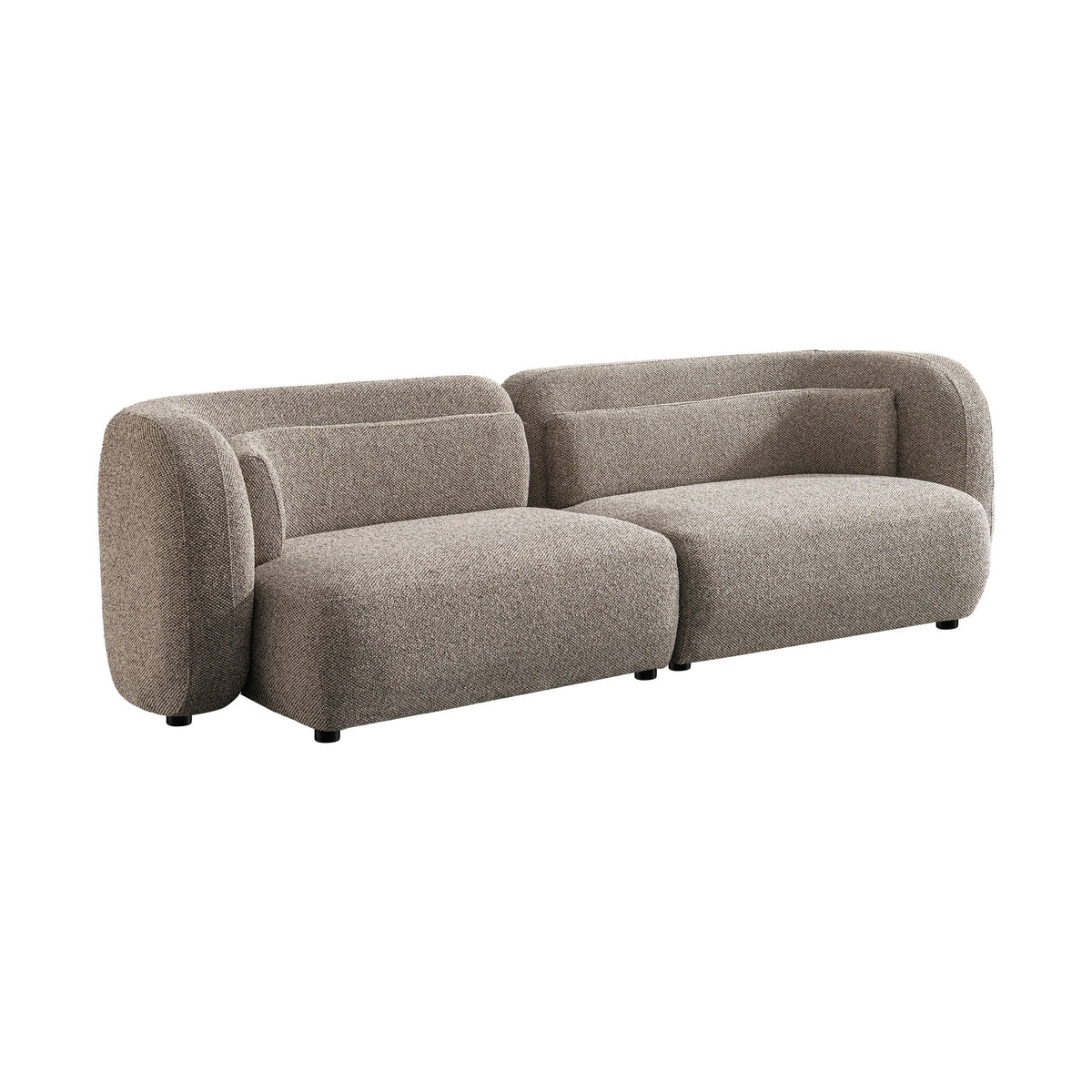 Ari Large Upholstered Sofa – Soft Greige