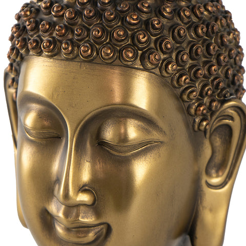 Brass Buddha Statue Head