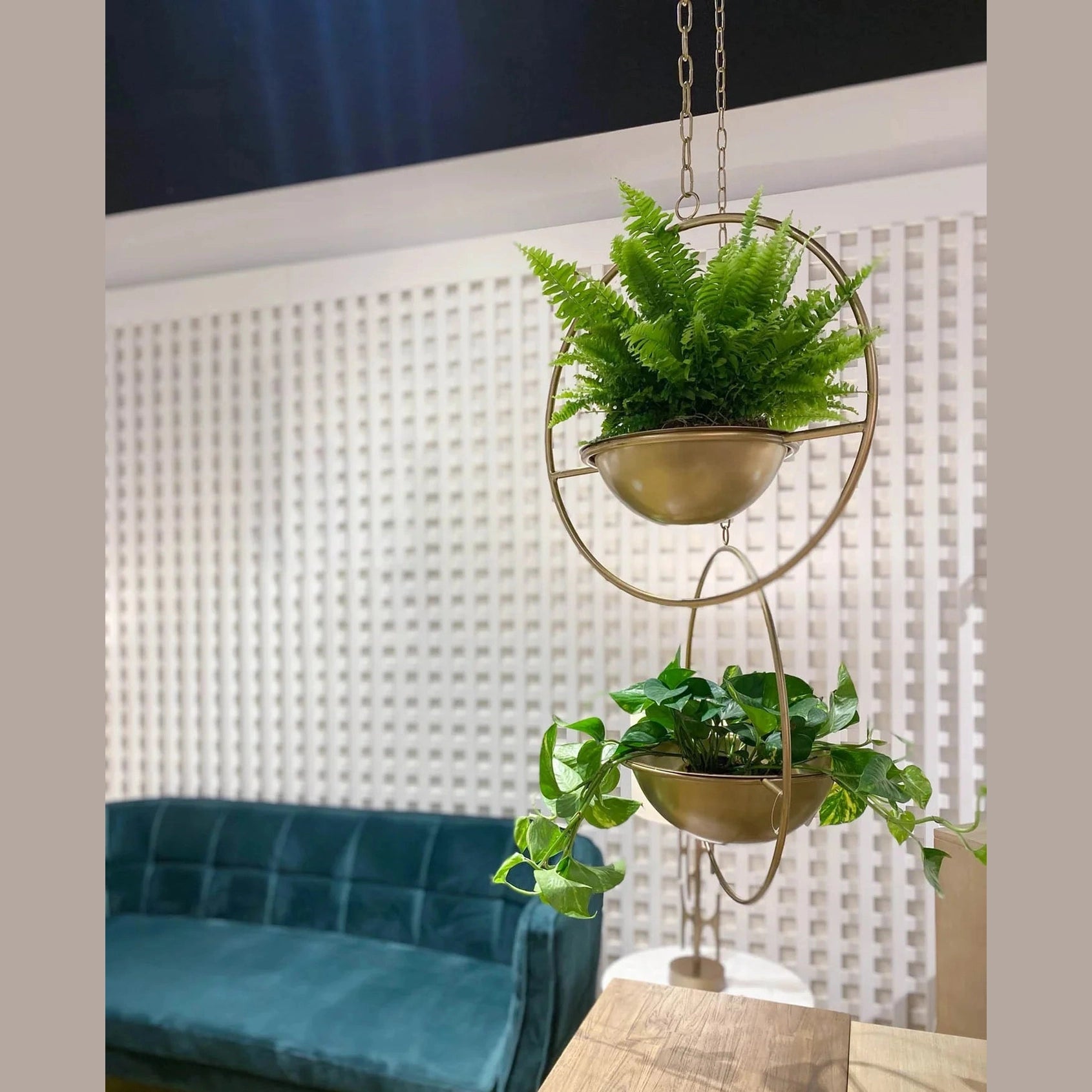 Grainhouse Wind & Fire Hanging Pots (Set of 2)