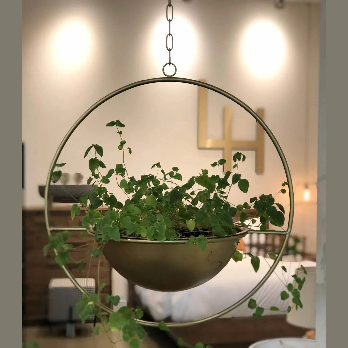 Grainhouse Wind & Fire Hanging Pots (Set of 2)