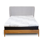 Eiden Wooden Queen Bed - Oyster