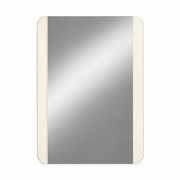 Elara Modern Bedroom Mirror – Beige High Gloss