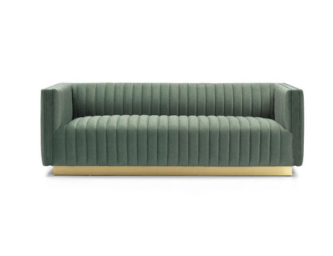 Elba Mid Century Retro Modern Sofa - Premium Velvet