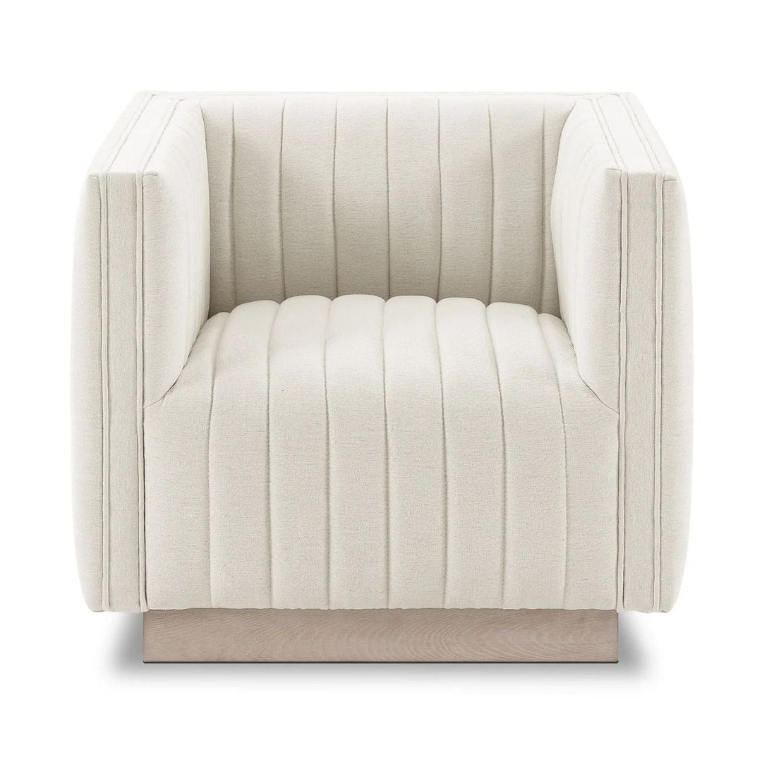 Elba Mid Century Chair - Tuscany Cream