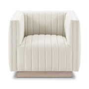 Elba Mid Century Chair - Tuscany Cream