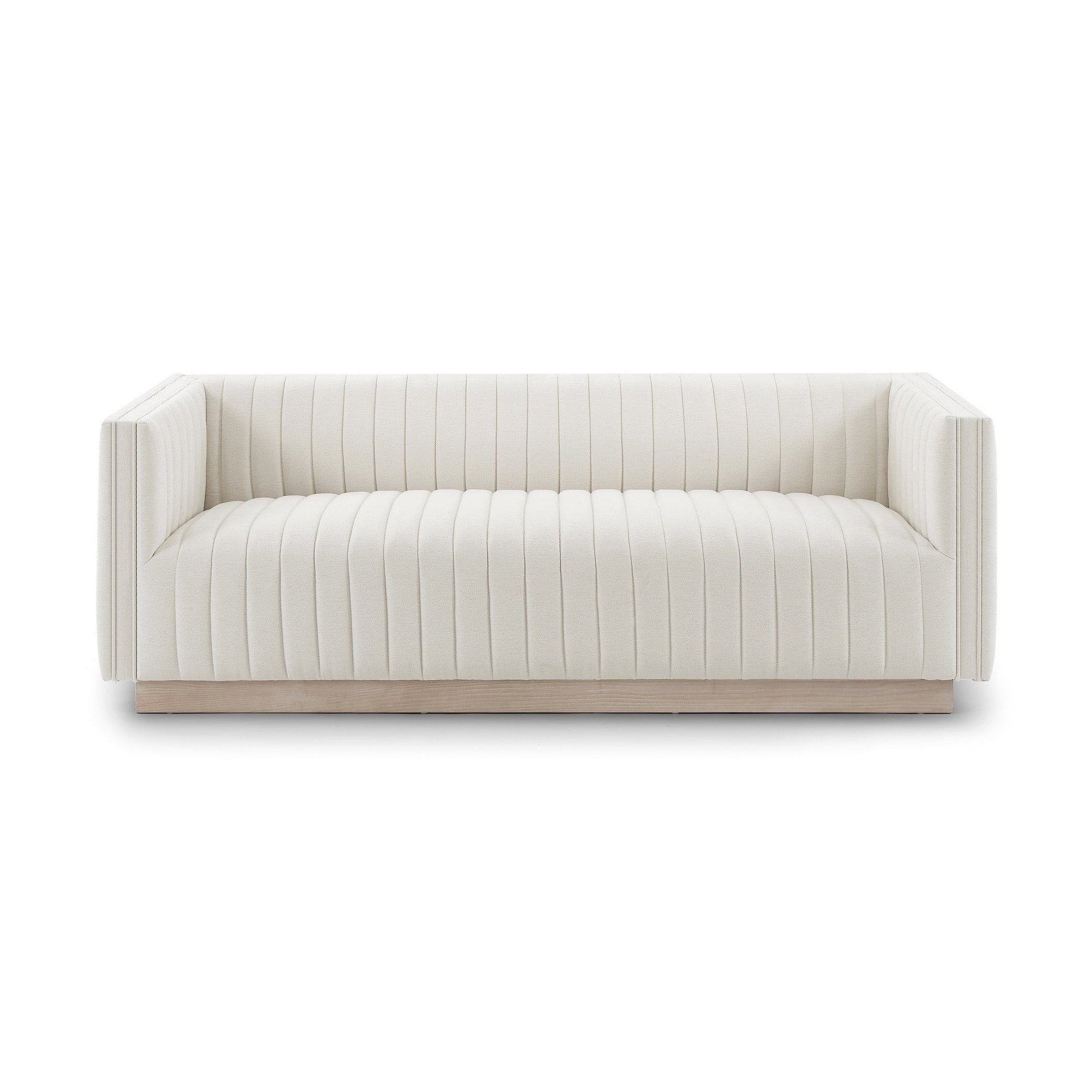 Elba Mid Century Sofa - Tuscany Cream