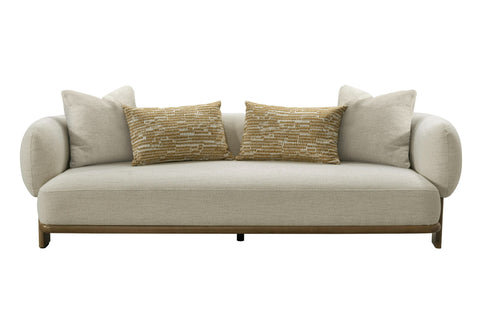 Eliska 3-Seater Sofa with 4 Toss Pillows