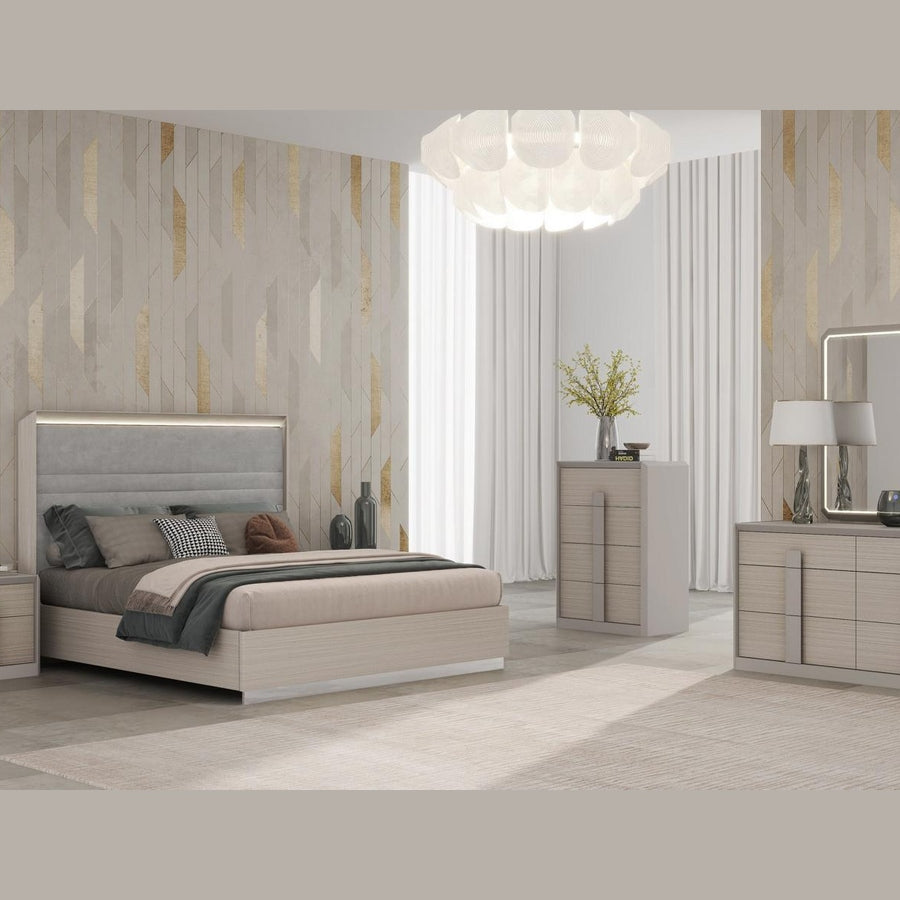 Elvira Two Drawer Nightstand