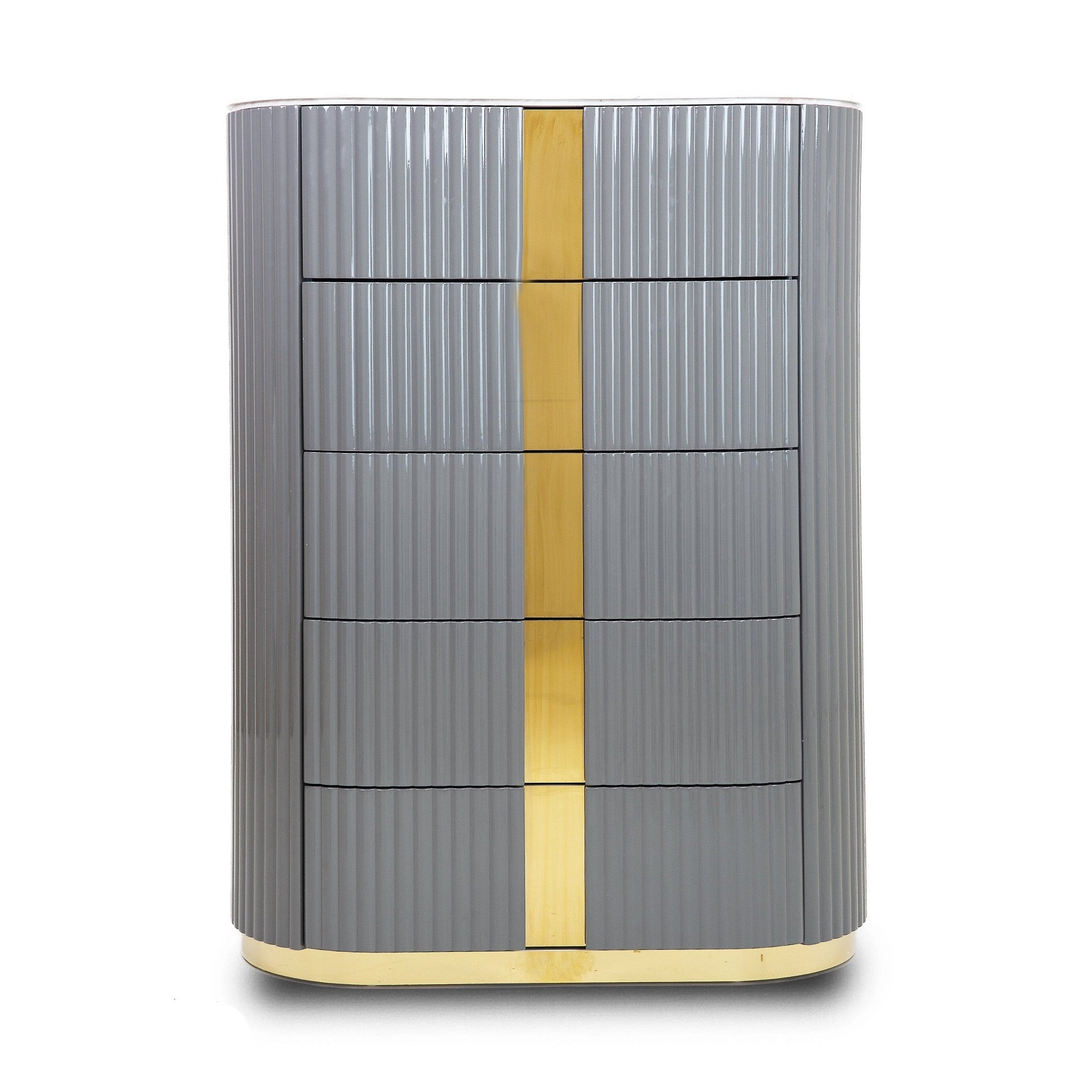 Evelyn Drawer Chest - Two Tone