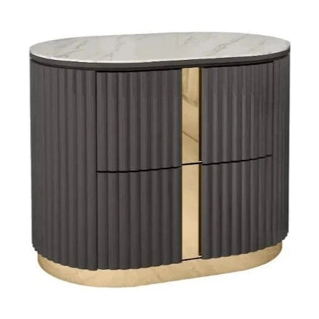 Evelyn Night Stand - Graphite