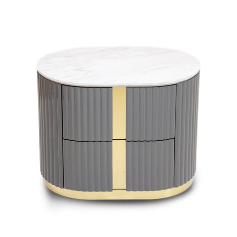 Yulie Nightstand - White - Greater Vancouver Furniture