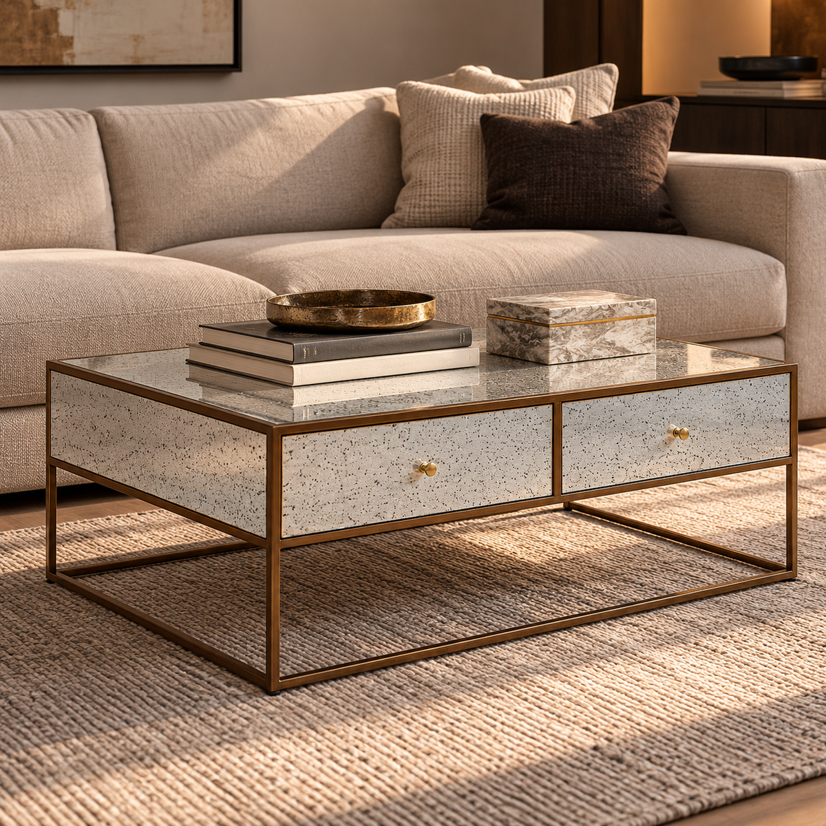 FLOOR MODEL Monte Carlo Coffee Table