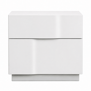 FLOOR MODEL Yulie Nightstand - Glossy White