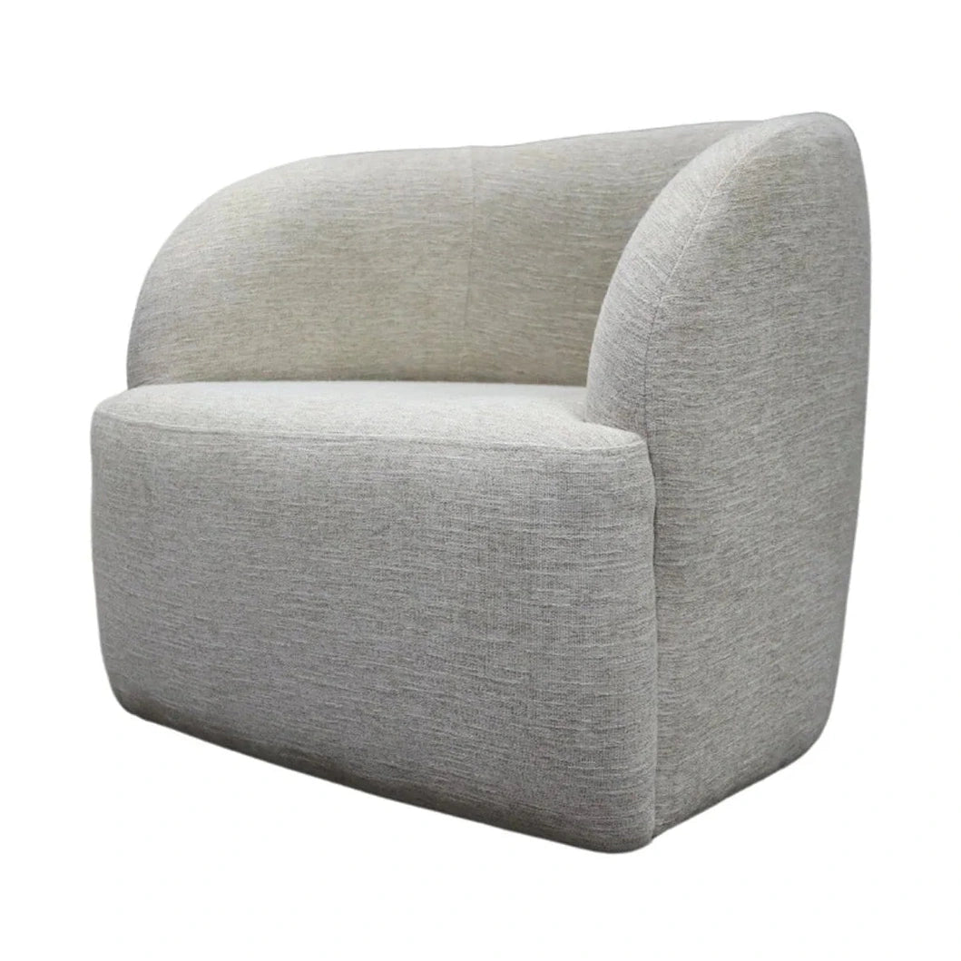 Wyeth Swivel Club Chair Austin Taupe