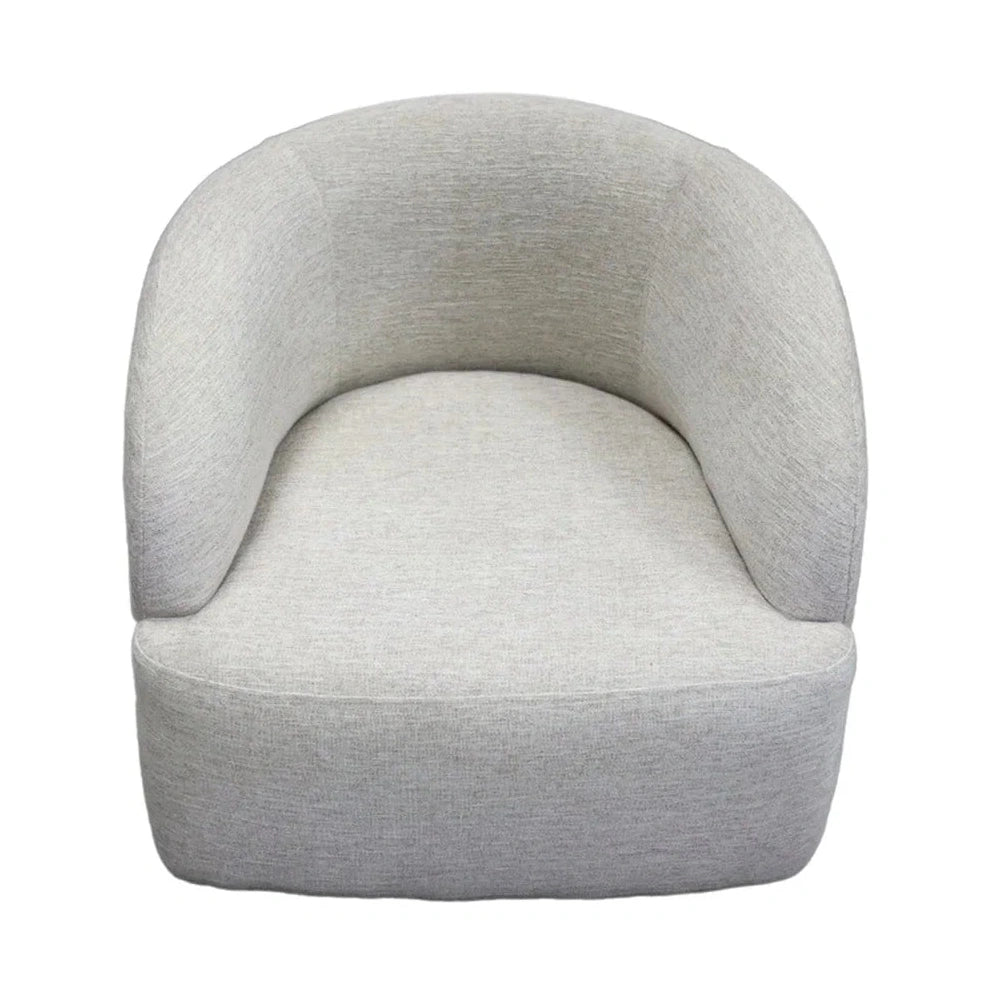 Wyeth Swivel Club Chair Austin Taupe