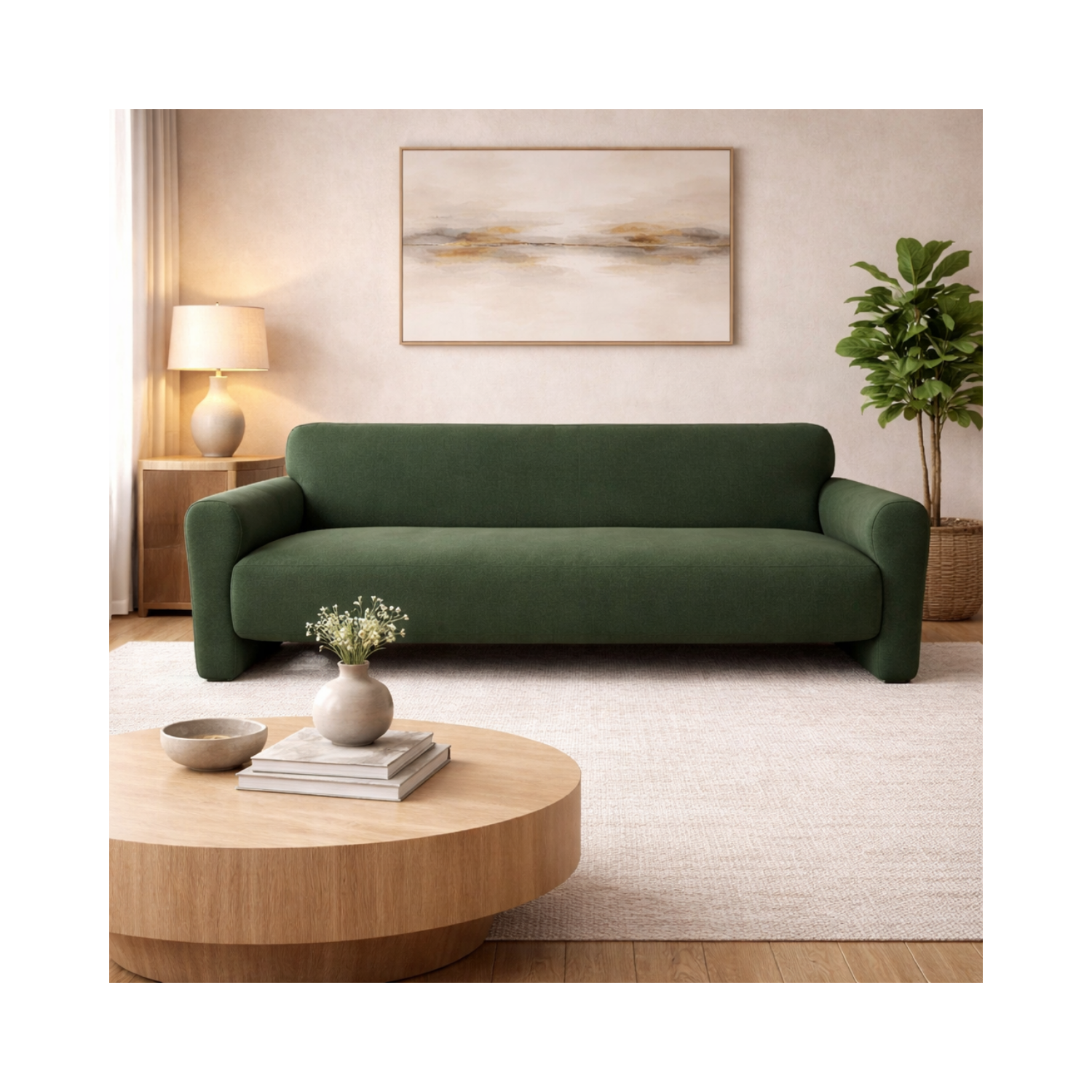 Faro Roll Arm Sofa