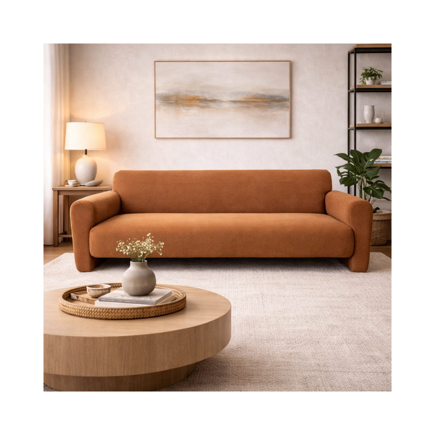 Faro Roll Arm Sofa