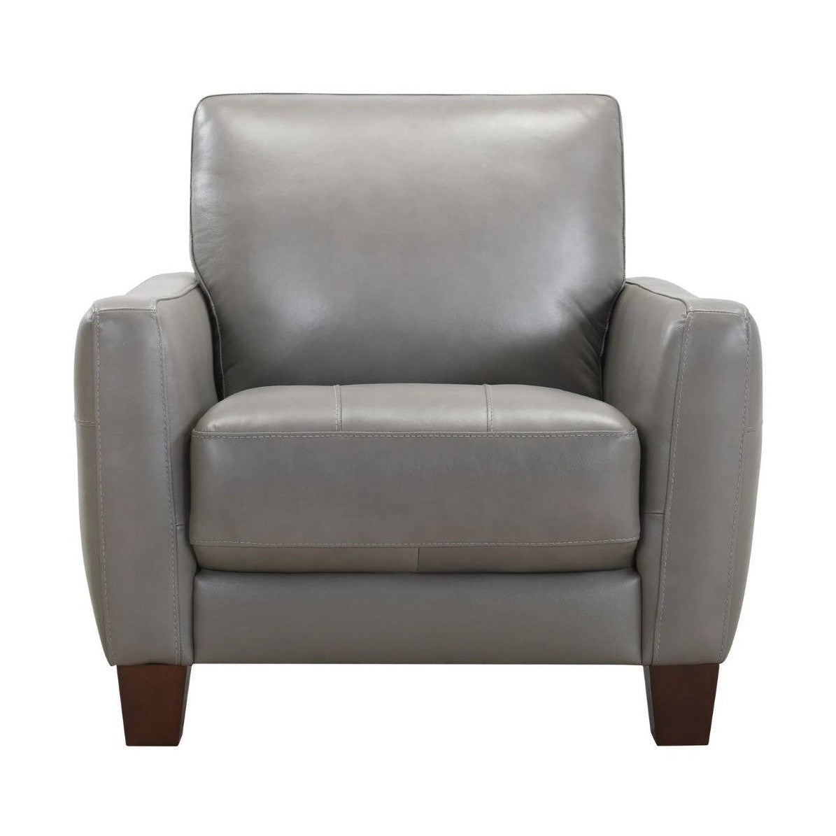 Faustina Leather Accent Chair
