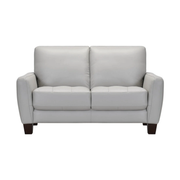 Faustina Leather Loveseat