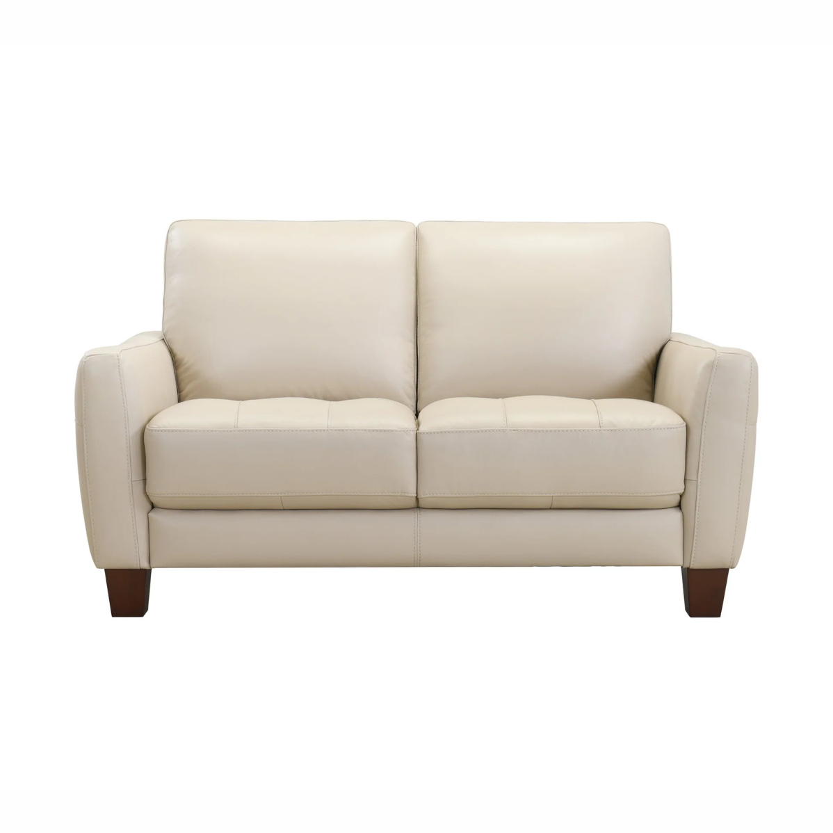 Faustina Leather Loveseat