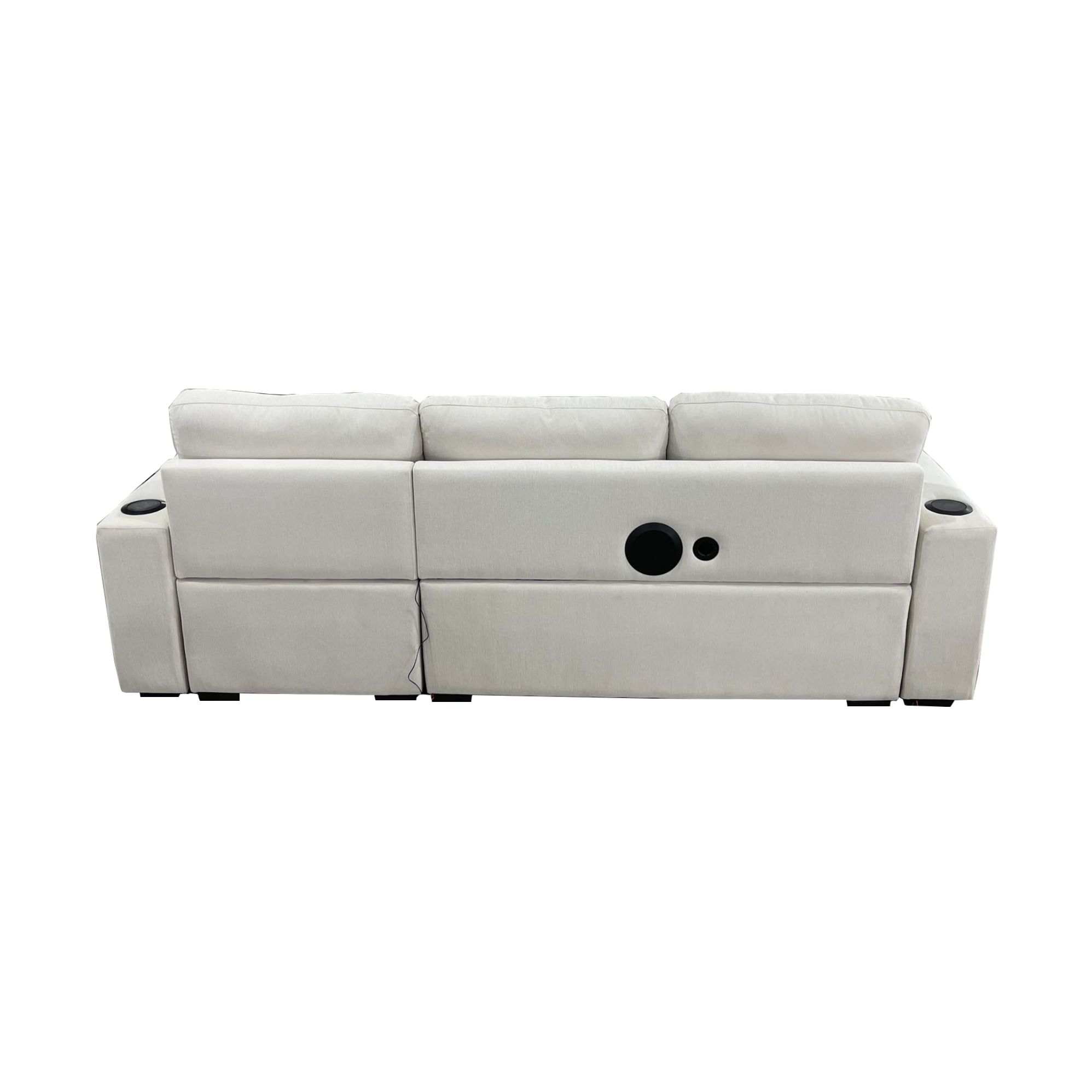 Fenna Reversible Sleeper Sectional with Bluetooth Speaker
