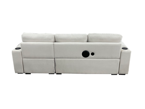 Fenna Reversible Sleeper Sectional with Bluetooth Speaker