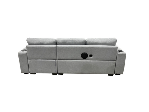 Fenna Reversible Sleeper Sectional with Bluetooth Speaker