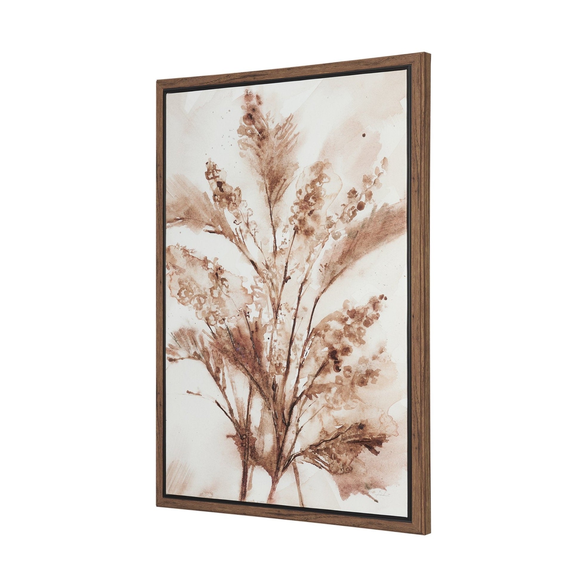 Fieldspoke Hand-Embellished Textured Framed Canvas Artwork