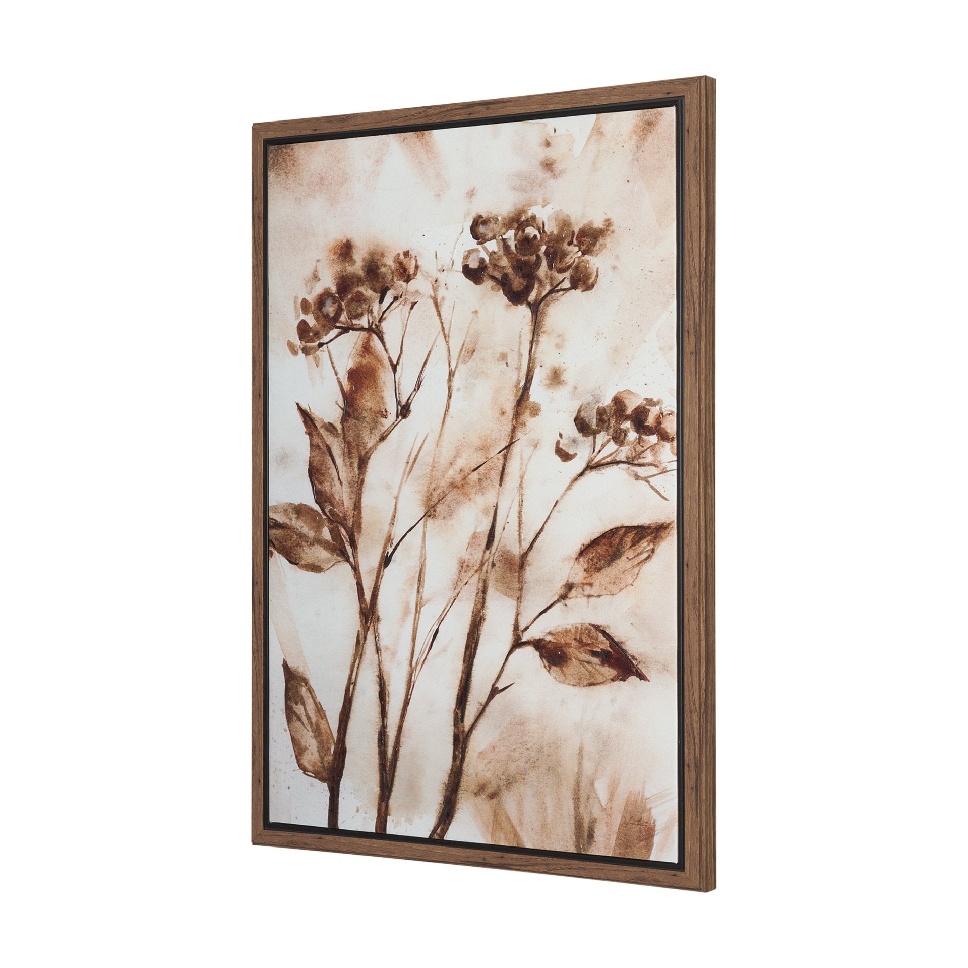 Fieldspoke Hand-Embellished Textured Framed Canvas Artwork