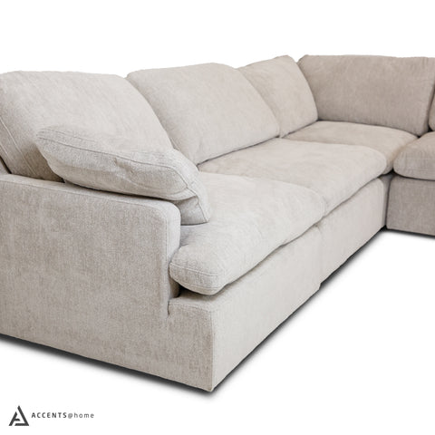 Fontana Modular 6 PC Sectional - Beige