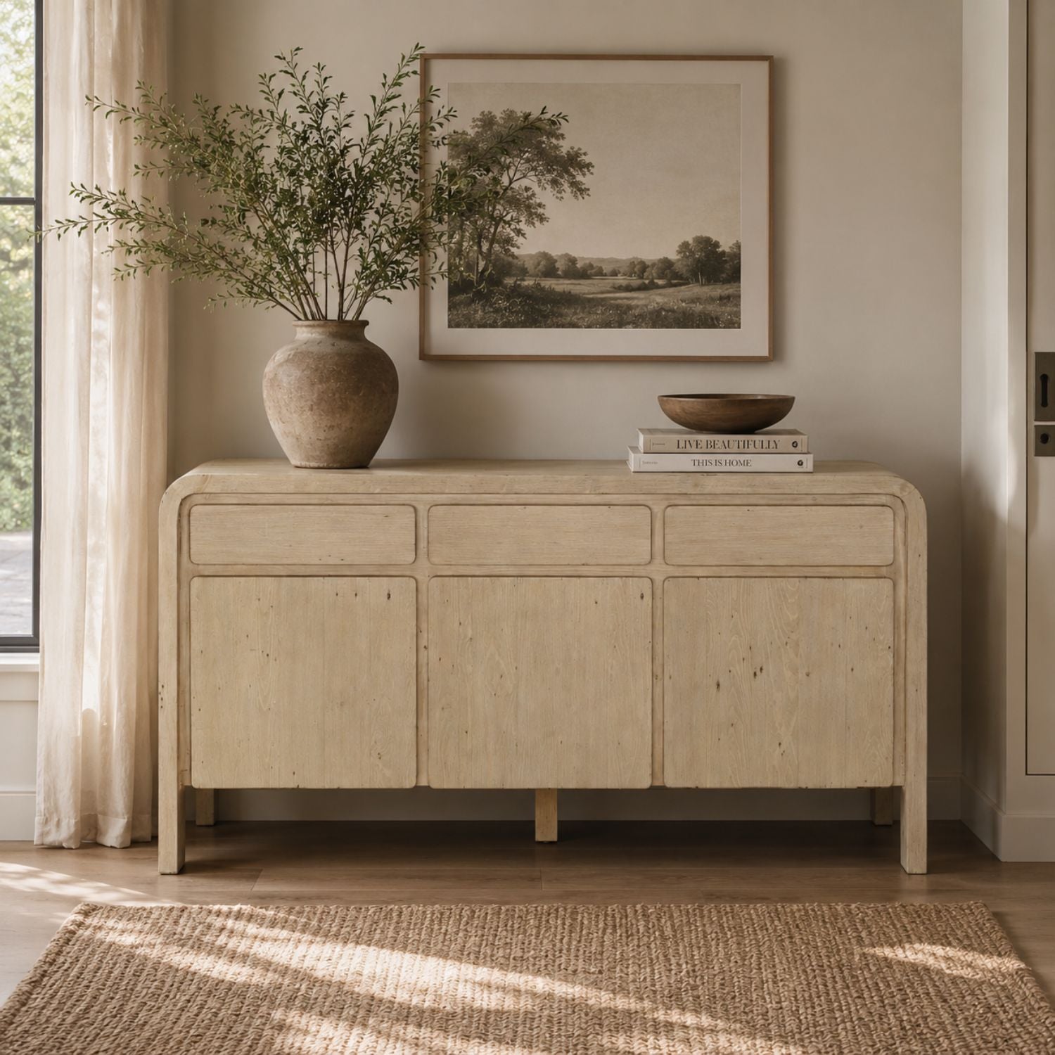 Fremont Sideboard - Scrubbed Teak