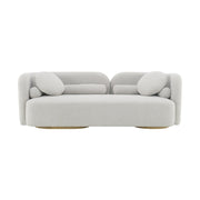 Freya Premium Boucle Fabric Sofa - Teddy Taupe