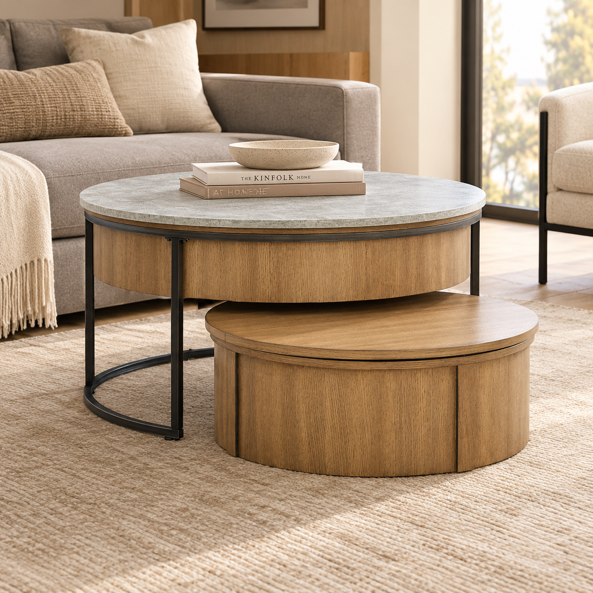 Fridley Nesting Coffee Table (Set of 2)