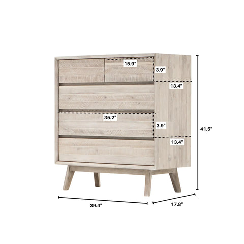 Gia 5 Drawer Chest